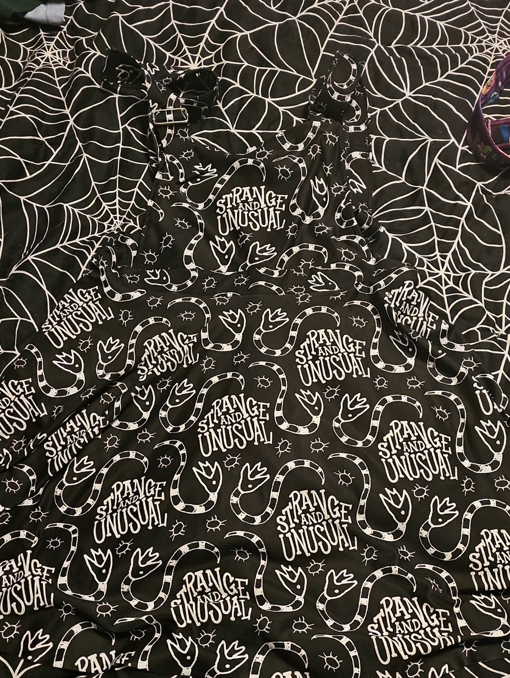 L Blackmilk Beetlejuice Apron Dress - Picture 2 of 4